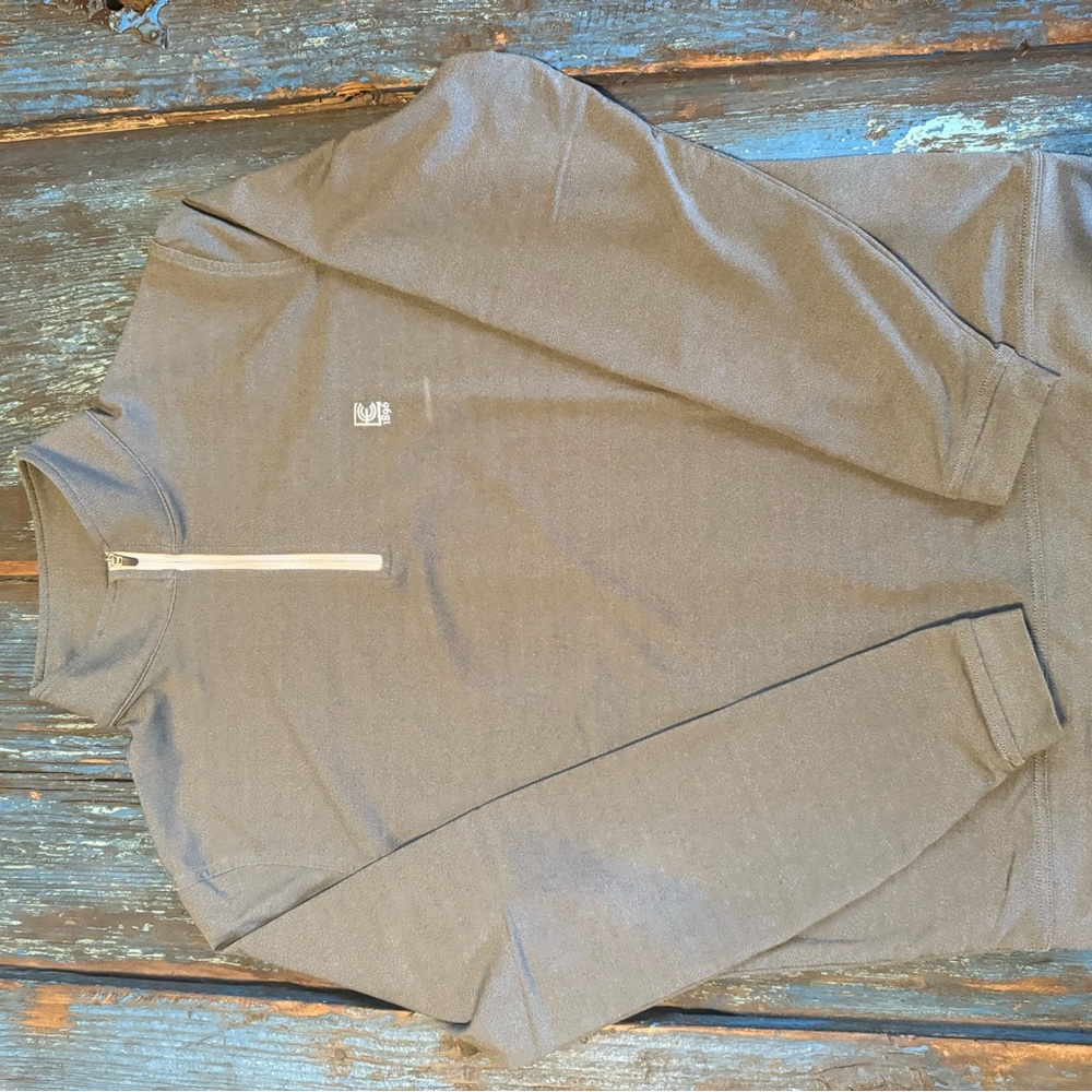 Gray Peter Millar Quarter-Zip Pullover - image 1